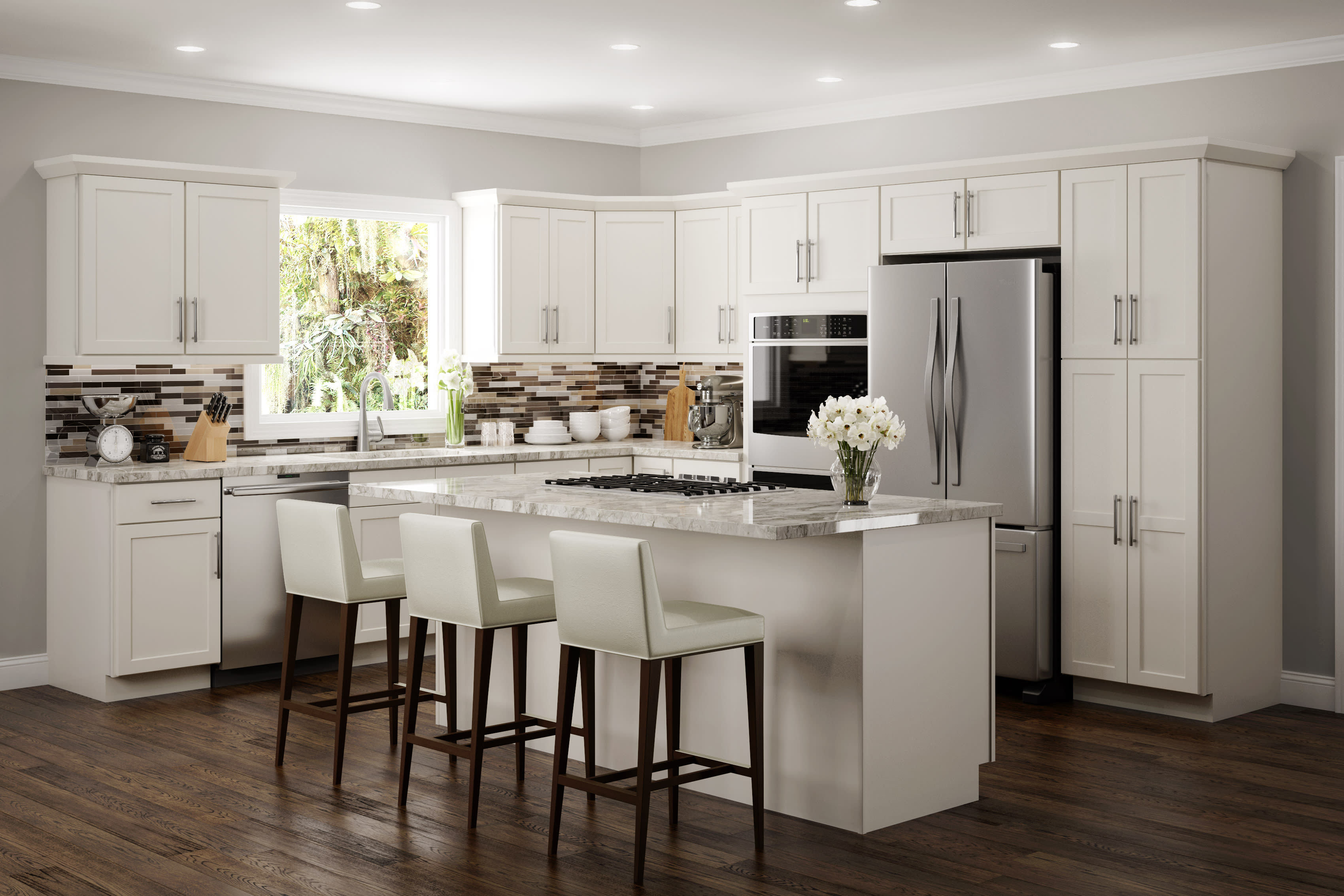 Amesbury Ivory Recessed