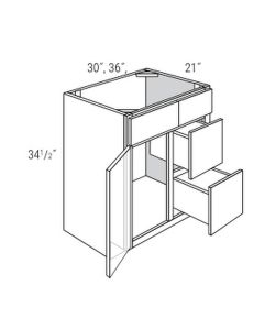 Amesbury Ivory Recessed - V3021FD-L