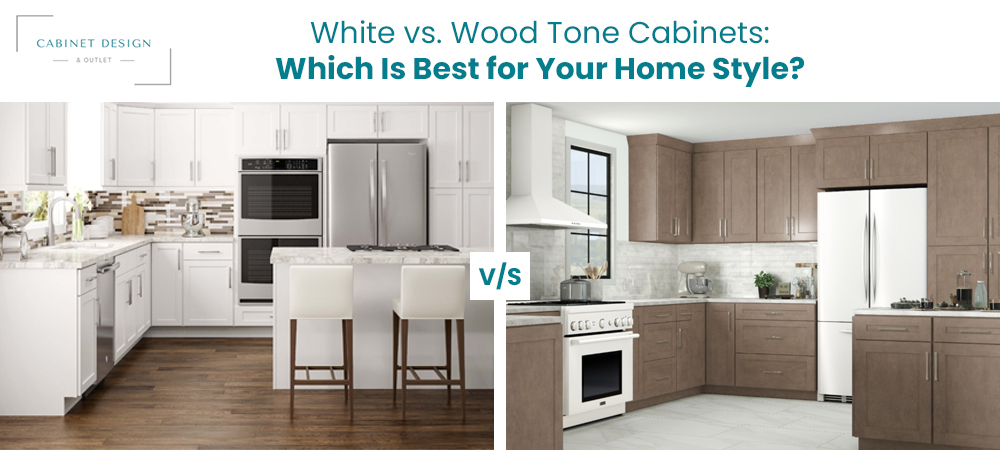 White vs. Wood Tone Cabinets: Which Is Best for Your Home Style?  