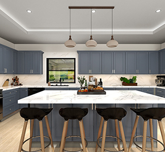 C-Shape Kitchen